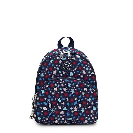 Kipling Paola Small Printed Backpacks Funky Stars | CA 1601OK